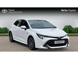 White Used 2020 Toyota Corolla Design Hatchback | £16,353 (Fair price)