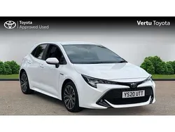 White Used 2020 Toyota Corolla Design Hatchback | £16,453 (Fair price)