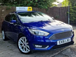 Blue Used 2016 Ford Focus Titanium X Hatchback | £6,995 (Fair price)