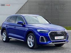 Blue Used 2023 Audi Q5 S-Line SUV | £32,523 (Fair price)