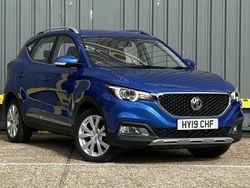 Blue Used 2019 MG ZS Excite Sedan | £10,995 (Fair price)