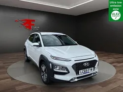 White Used 2019 Hyundai Kona Premium SUV | £10,800 (Good price)