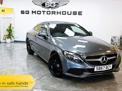 Grey Used 2017 Mercedes C200 Coupe | £14,985 (Good price)