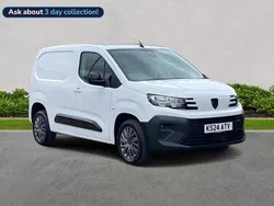 White Used 2024 Peugeot Partner MPV | £14,800 (A bit pricey)