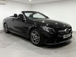 Black Used 2019 Mercedes C220 AMG Line Premium Cabriolet | £18,995 (Good price)