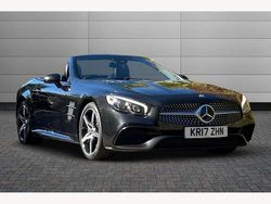 Black Used 2017 Mercedes SL400 AMG line Cabriolet | £26,150 (A bit pricey)