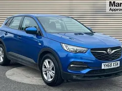 Blue Used 2018 Vauxhall Grandland X SUV | £8,262 (Fair price)