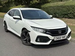 White Used 2018 Honda Civic SR Hatchback | £7,690 (Fair price)