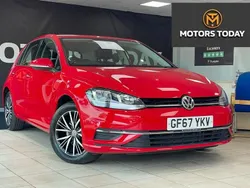 Red Used 2017 VW Golf VII SE Hatchback | £12,990 (Fair price)