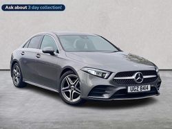 Grey Used 2021 Mercedes A200 AMG line Sedan | £18,999 (Fair price)