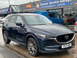 Blue Used 2021 Mazda CX-5 Inclusive SUV | £14,495 (Fair price)