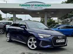 Blue Used 2022 Audi A3 Sportback S-Line Hatchback | £21,500 (Fair price)