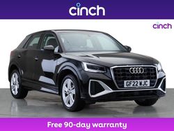 Black Used 2022 Audi Q2 S-Line SUV | £17,949 (Fair price)