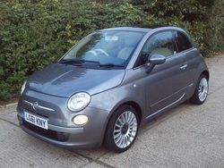 Grey Used 2011 Fiat 500 Lounge Hatchback | £2,995 (Good price)