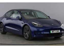 Blue Used 2021 Tesla Model 3 Standard Range Sedan | £15,795 (Fair price)