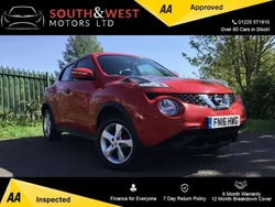 Red Used 2016 Nissan Juke S SUV | £5,485 (Fair price)