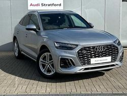 Silver Used 2023 Audi Q5 Sportback S-Line SUV | £35,950 (Fair price)