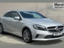 Silver Used 2018 Mercedes A160 Sport Edition Hatchback | £11,491 (Good price)