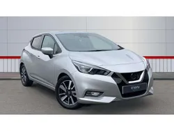 Silver Used 2020 Nissan Micra Tekna Hatchback | £11,791 (Fair price)