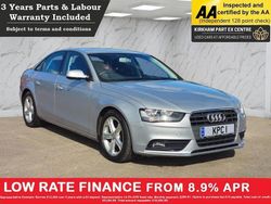 Silver Used 2015 Audi A4 Design Sedan | £7,995 (Good price)