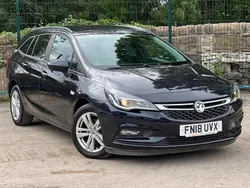 Blue Used 2018 Vauxhall Astra Design Edition Estate | £6,850 (Good price)
