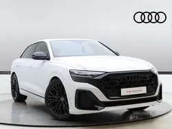 White Used 2024 Audi Q8 Comfort SUV | £60,990 (Expensive)