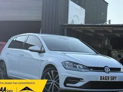 White Used 2019 VW Golf VII R-line Hatchback | £15,790 (Fair price)