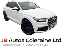 White Used 2018 Audi Q5 Sport SUV | £18,450 (Good price)