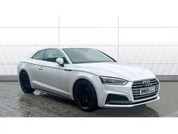 White Used 2019 Audi A5 S-Line Coupe | £14,905 (Super price)