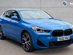 Misano blue metallic Used 2022 BMW X2 M Sport SUV | £24,598 (Expensive)