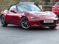Red Used 2019 Mazda MX5 Inclusive Cabriolet | £19,995 (A bit pricey)