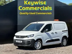 White Used 2021 Peugeot Partner MPV | £8,490 (Fair price)