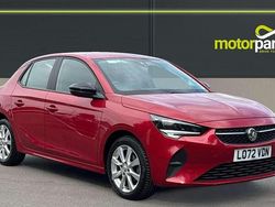 Crimson red premium metallic Used 2022 Vauxhall Corsa Design Edition Hatchback | £10,500 (Fair price)
