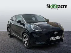 Black Used 2024 Ford Puma ST-Line SUV | £21,595 (A bit pricey)
