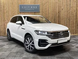 White Used 2019 VW Touareg R-line SUV | £29,000 (Good price)