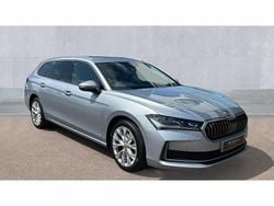 Pebble silver Used 2024 Skoda Superb SE L Estate | £27,490 (Expensive)