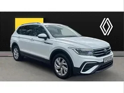 White Used 2022 VW Tiguan Allspace Life SUV | £23,653 (Good price)