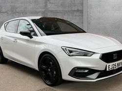 Metallic glacial white New 2025 Seat Leon Black Edition Hatchback | £25,450