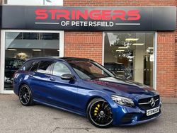 Blue Used 2021 Mercedes C200 AMG line Estate | £15,000 (Fair price)