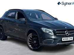Black Used 2018 Mercedes GLA200 AMG line SUV | £16,999 (Fair price)