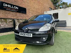 Black Used 2008 Renault Clio II Dynamique Hatchback | £1,595 (Fair price)