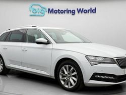 White Used 2021 Skoda Superb SE Technology Estate | £15,600 (Fair price)