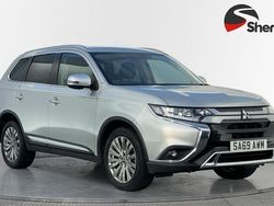 Silver Used 2019 Mitsubishi Outlander SUV | £17,190 (Fair price)