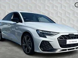 White Used 2025 Audi A3 Black Edition Sedan | £32,500 (Expensive)