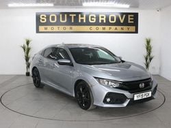 Silver Used 2019 Honda Civic SR Hatchback | £9,989 (Good price)