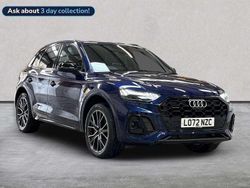 Blue Used 2022 Audi Q5 Comfort SUV | £36,350 (Fair price)