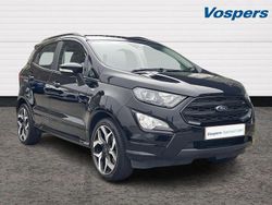 Black Used 2022 Ford Ecosport ST-Line SUV | £12,289 (Fair price)
