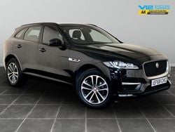 Black Used 2018 Jaguar F-Pace R-Sport SUV | £14,695 (Fair price)