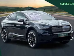 Black New 2025 Skoda Enyaq iV SportlinePlus SUV | £38,150 (Good price)