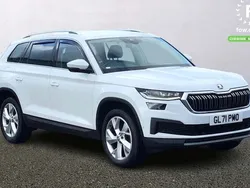 White Used 2022 Skoda Kodiaq SE L SUV | £23,599 (Fair price)